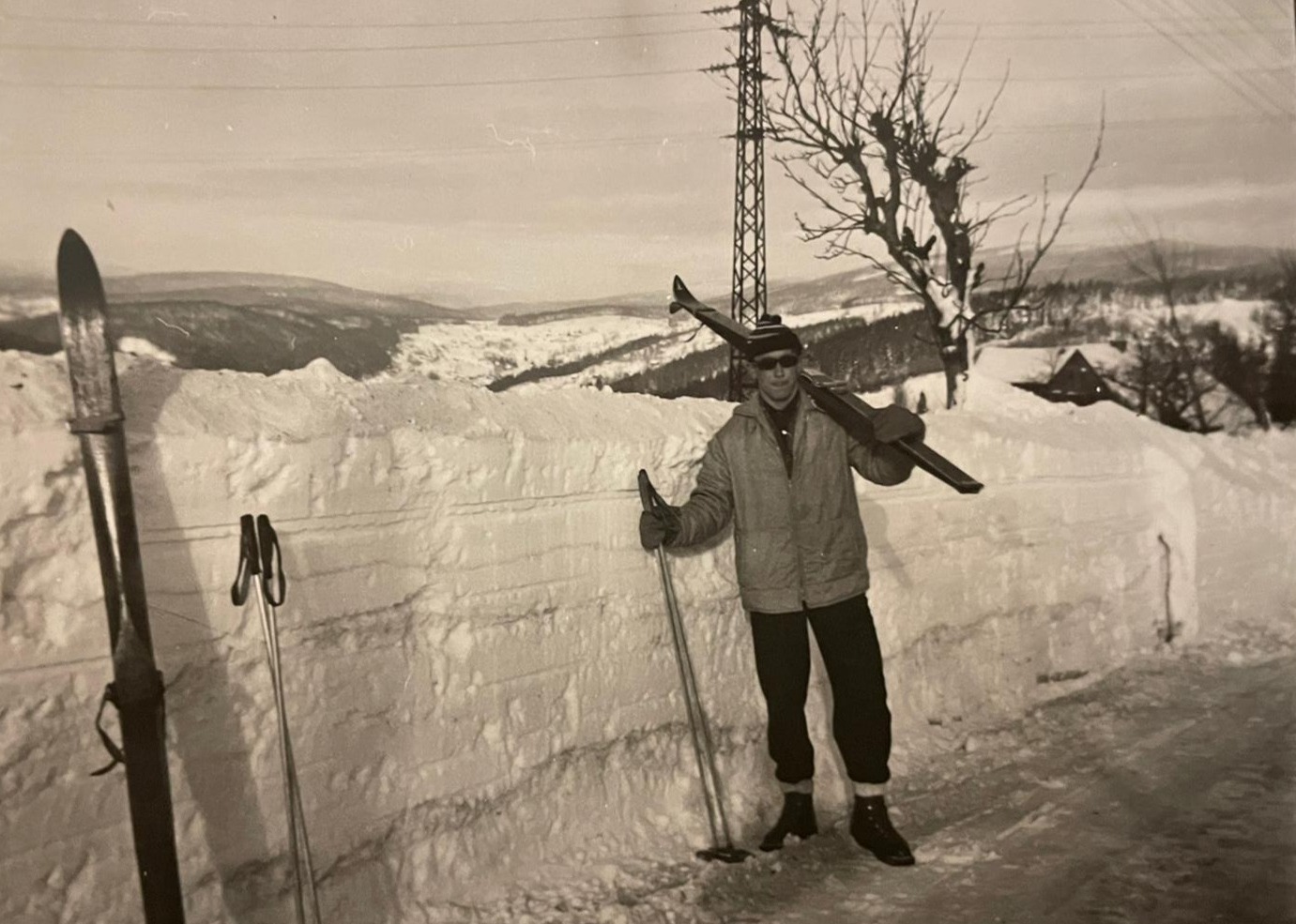 u pensionu U Pašeráka poblíž Kořenova